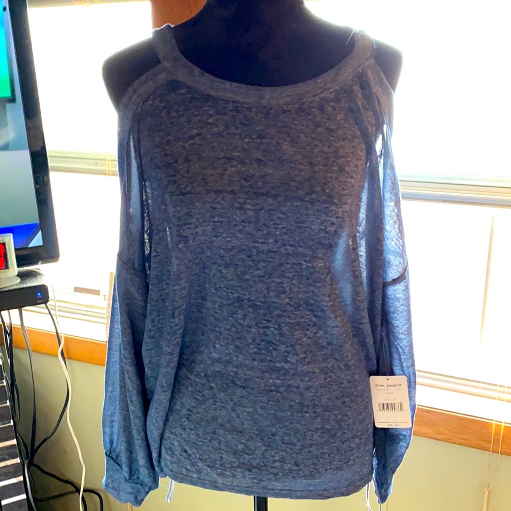 Free people cold shoulder top